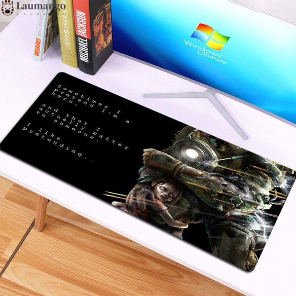 

mouse pads & wrist rests mat gamer big for pc computer desk mousepad xxl carpet surface mause pad bioshock gaming