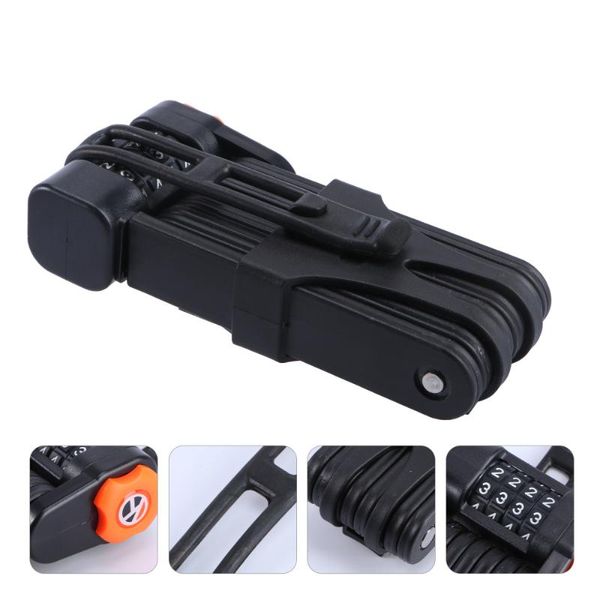 

bike locks password lock universal mtb folding anti-theft code alloy steel for mountain road