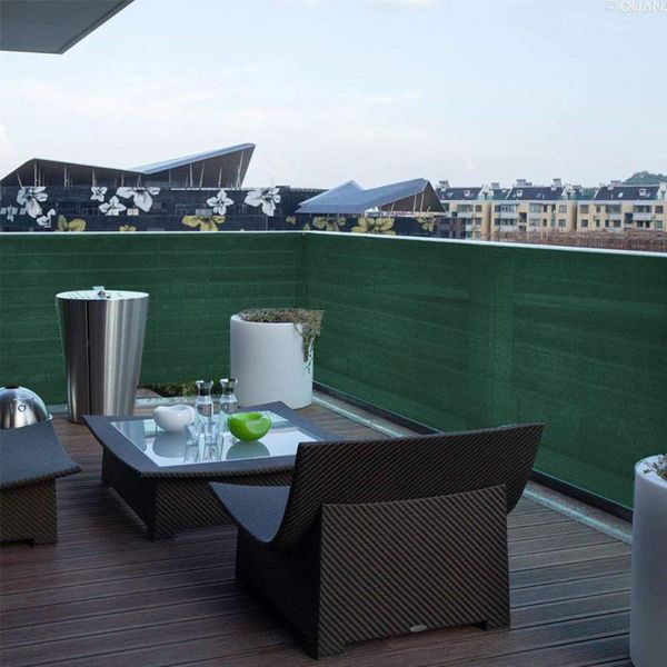 

shade 5x0.9m hdpe balcony privacy screen windbreak net fence sunshade weatherproof protector outdoor cover