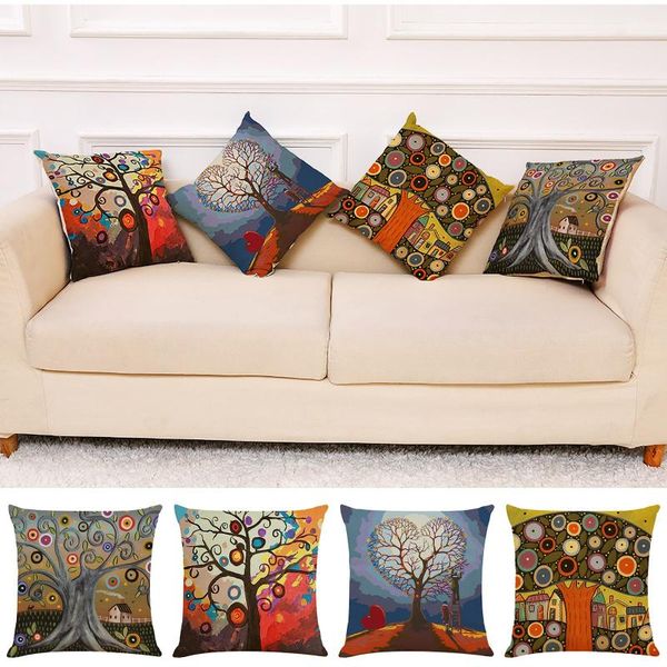 

pillow case home decor cushion cover beautiful plant series throw velvet decoration pillows for sofa#3