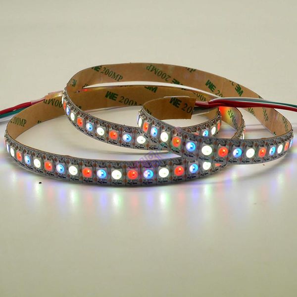 

1m/4m/5m sk6812 rgbw rgbcw rgbnw 30/60/144 pixles/m ip30/ip67 dc5v individual addressable similar ws2812b led strip light strips