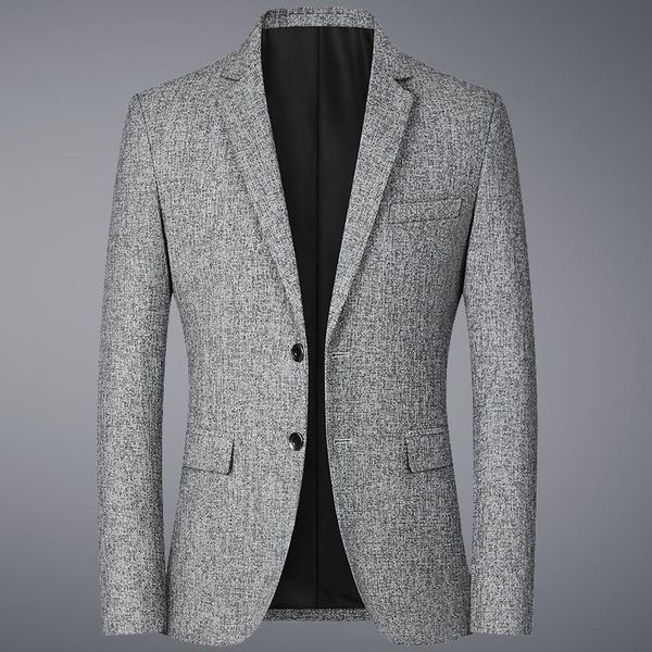 

men's suits & blazers 2021 autumn and winter season simple middle-aged business casual suit jacket, White;black