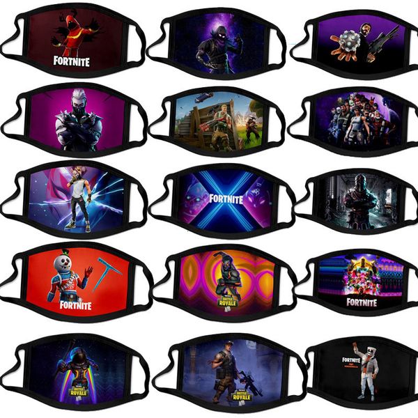 

2021 mouth digital printing chilen's mask adjustable ear band