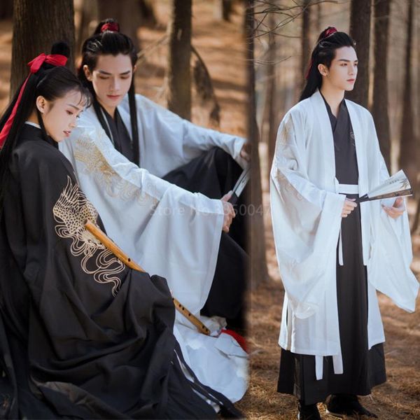 

asian traditional style embroidered kimono samurai yukata haori vintage casual clothing harajuku long sleeve couple streetwear ethnic, Red