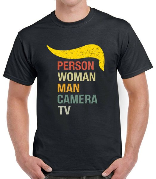 

person woman man camera tv t-shirt usa size, White;black