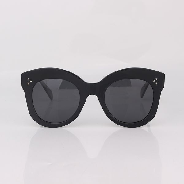 

luxury designer glasses black cat eye sunglasses women chunky acetate, White;black