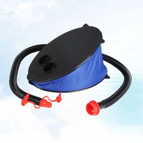 

bike pumps foot pump inflatable air exhaust dual purpose for mattress kayak toys