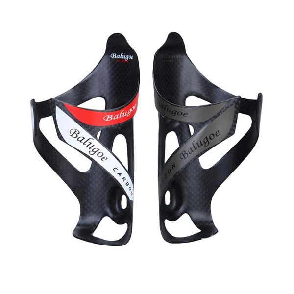 

water bottles & cages balugoe 2022 full carbon bicycle bottle cage mtb road bike holder ultralight cycling equipment matte / light