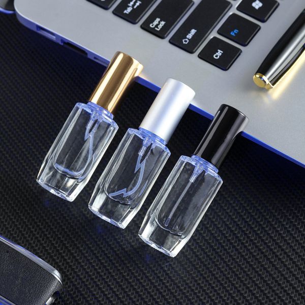

10ml perfume spray bottle travel thin glass empty cosmetic vials