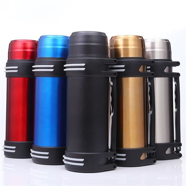 

2L super capacity thermos cup 304 Stainless Steel Thermos Pot outdoor sports travel pot car Cup Gift