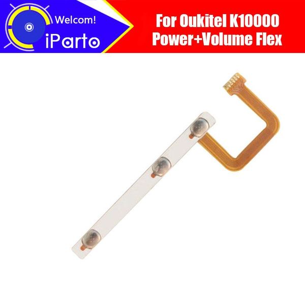 

cell phone cables 5.5 inch oukitel k10000 side button flex cable 100% original power + volume fpc wire repair parts for k10000.