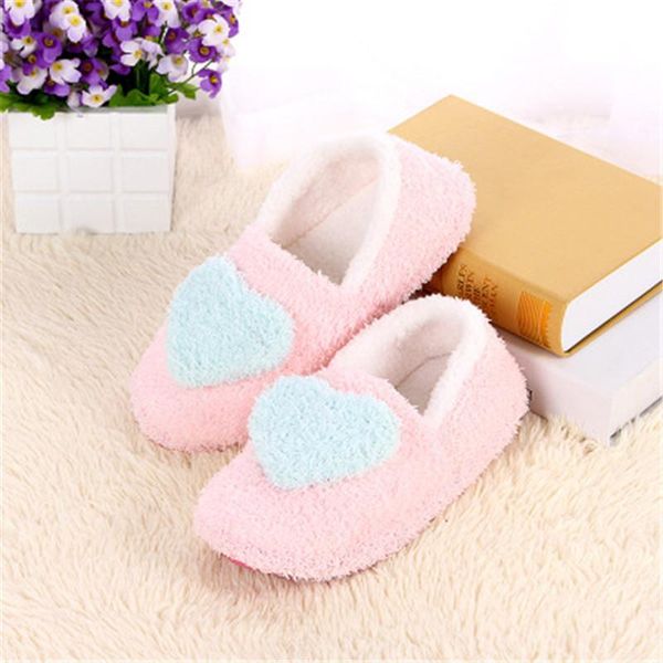 

slippers winter cotton-padded shoes, non-slip household slippers, indoor maternity shoes are comfortable and warm, Black