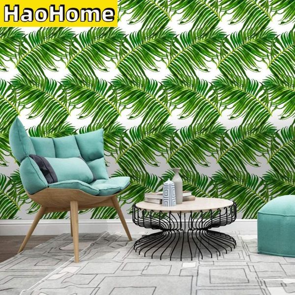 

wallpapers vintage tropical leaves peel and stick wallpaper self-adhesive removable wall decor for home bedroom walls doors stairs cabinets