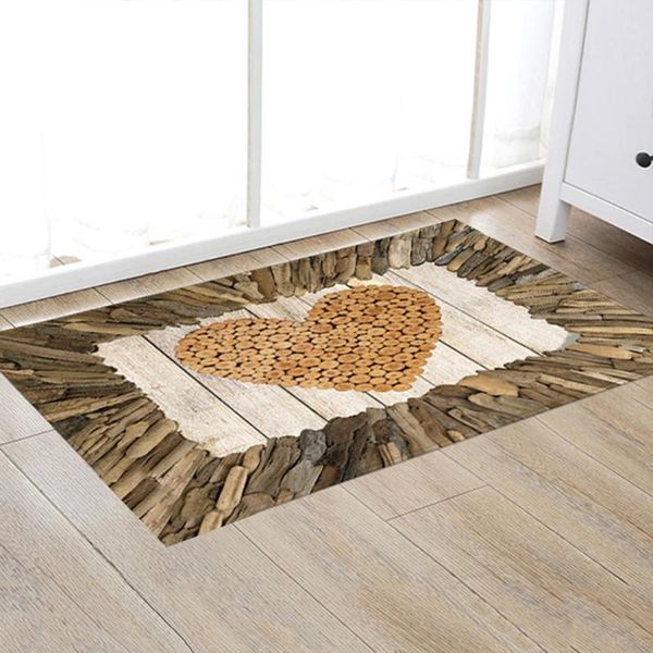 

bath mats elenxs 50x80cm mat wooden floor door pad bathroom non-slip soft absorbent rug for home kitchen entrance living room 1pc