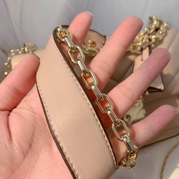 

high womens crossbody handbags fashion bag genuine leather chain shoulder bags quality brand wallte