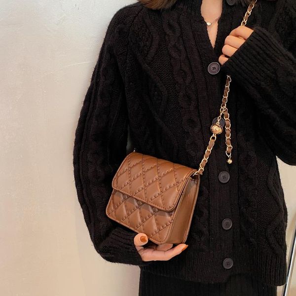 

evening bags rhombus chain bag 2021 fashion small square versatile simple shoulder messenger