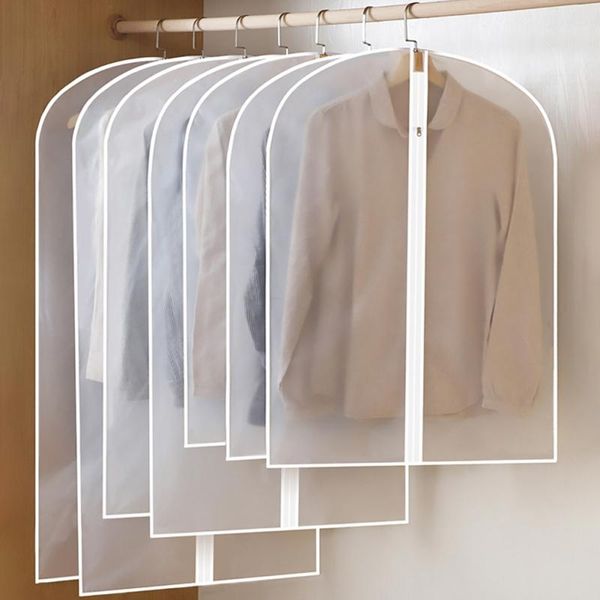 

dust bag clothes hanging cover clothing suit home wardrobe coat storage boxes & bins