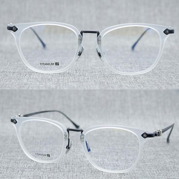

fashion sunglasses frames one myopia glasses, female pure titanium frame male classic transparent lens, vision care glasses, Black