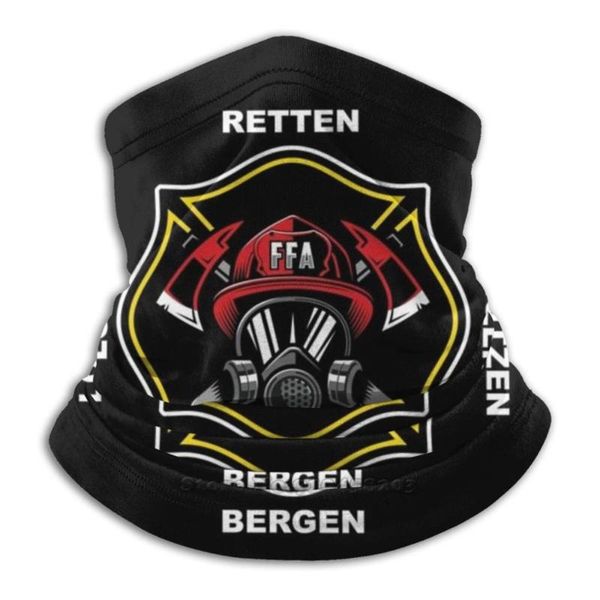 

scarves Â firefighter is to put out fires 3d bandana face neck warmer soft fleece mask sport scarf also drives paramedics and works with, Blue;gray