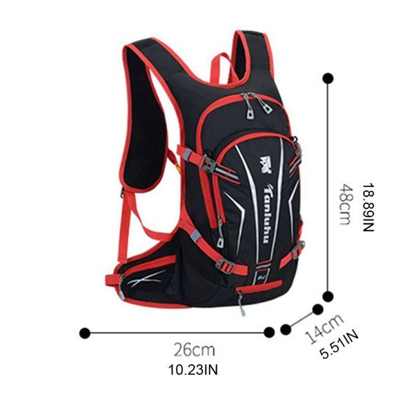 

cycling backpack with helmet holder sports mountain bicycle rucksack j60d