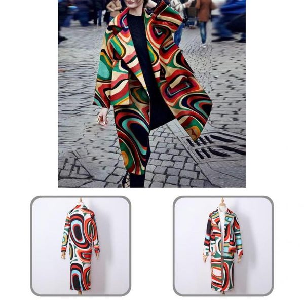 

women's jackets terrific autumn trench long oversized sleeve cardigan, Black;brown