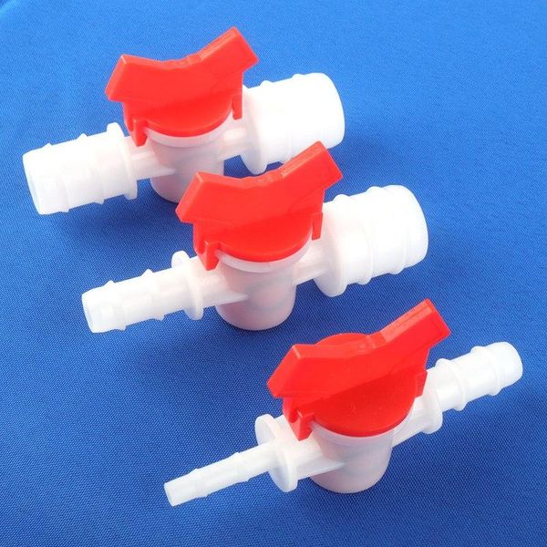 

watering equipments 50~1pcs 4~25mm pom reducing plastic ball valve drip irrigation switch aquarium fish tank air pump pipe hose