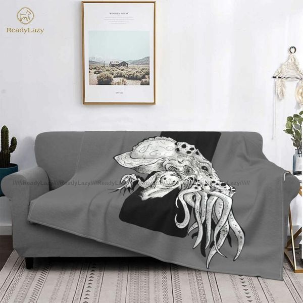 

blankets cthulhu blanket picnic super soft fashion beautiful fleece bedspread
