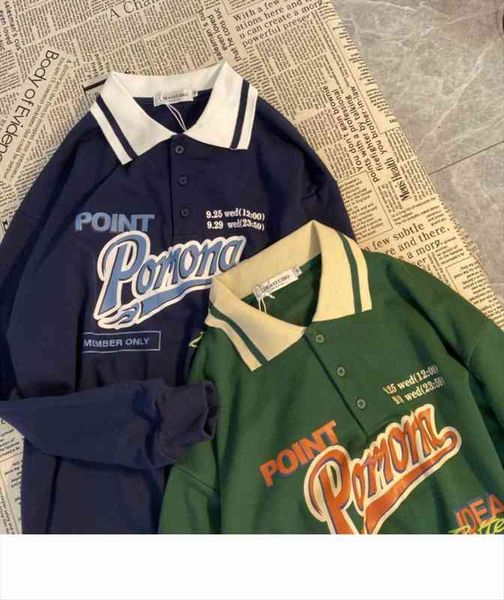 

korean long sleeve letter printing sweatshirt women hoodie men streetwear polo letter print loose harajuku hoodies womens, Black