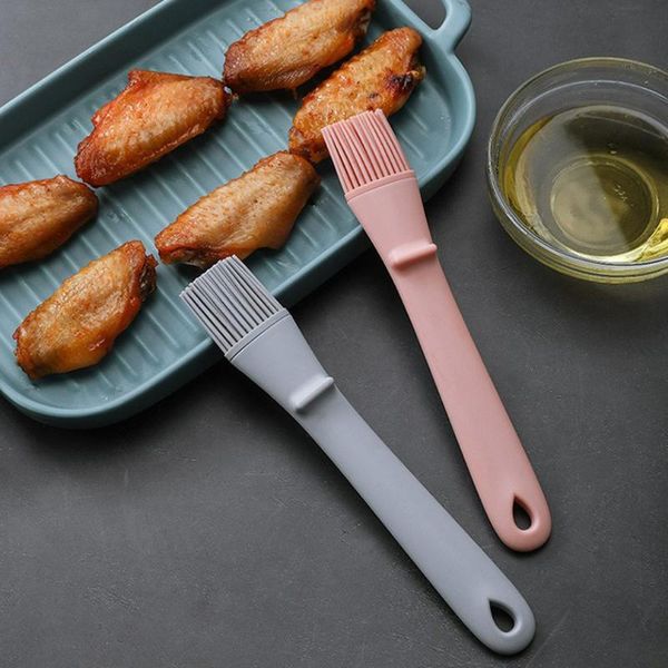 

tools & accessories oil brush kitchen pancake household high temperature resistant non-linting silicone barbecue baked food edible