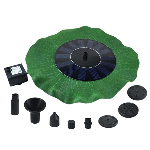 

1.4w solar fountain pump power water feature waterfall for garden decoration 200l/h 0.75m lift max decorations