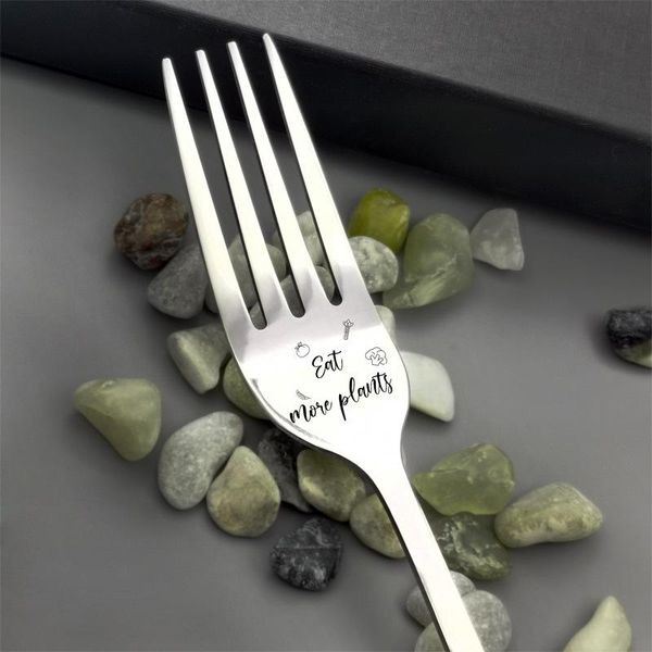 

forks engraved fork gift for husband wife and family letter with box iq6