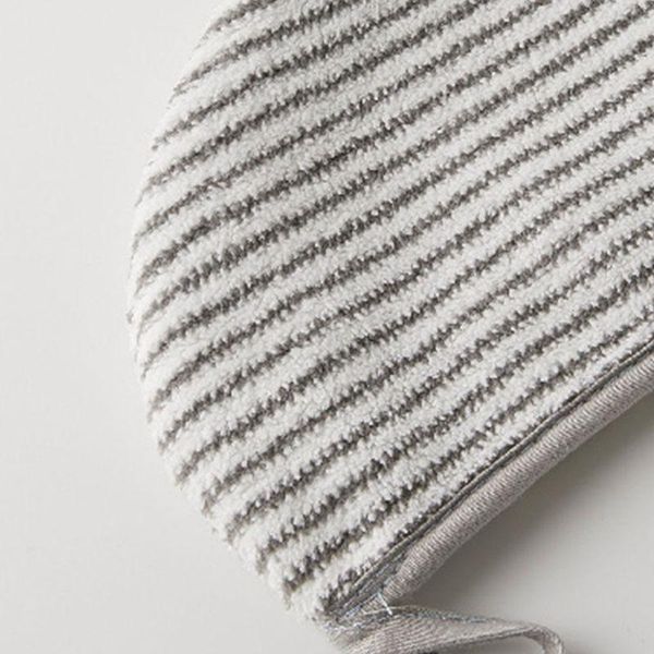 

towel bamboo microfiber hair wrap striped quick drying absorbent shower bath cap