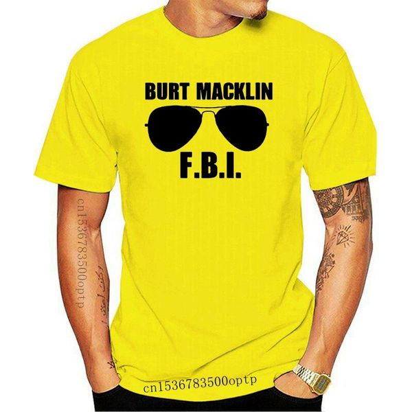 

men's t-shirts burt macklin shirt fbi parks recreation t-shirt 2021 design men fashion short sleeve cotton fitness distressed, White;black