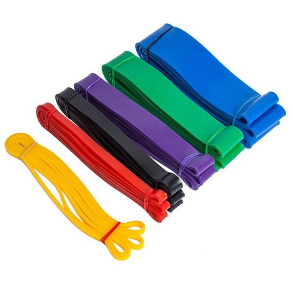 

resistance bands training gym home fitness rubber for yoga pull up