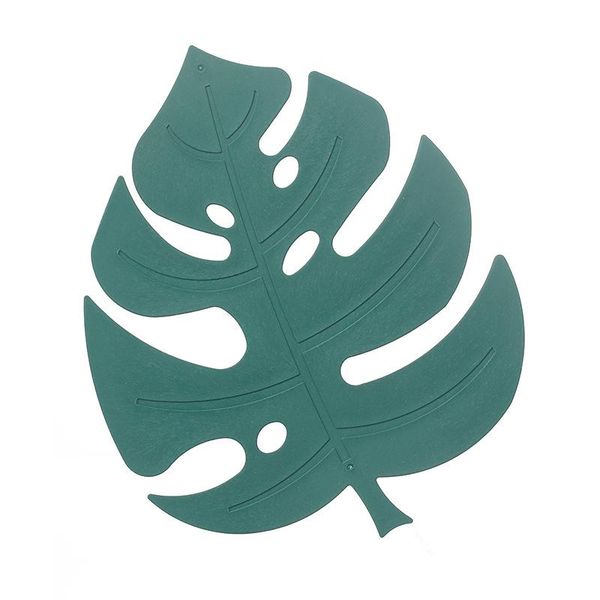

mats & pads antiskid kitchen bowl powder mat heat insulation leaf modeling meal anti scalding high temperature resistant pot
