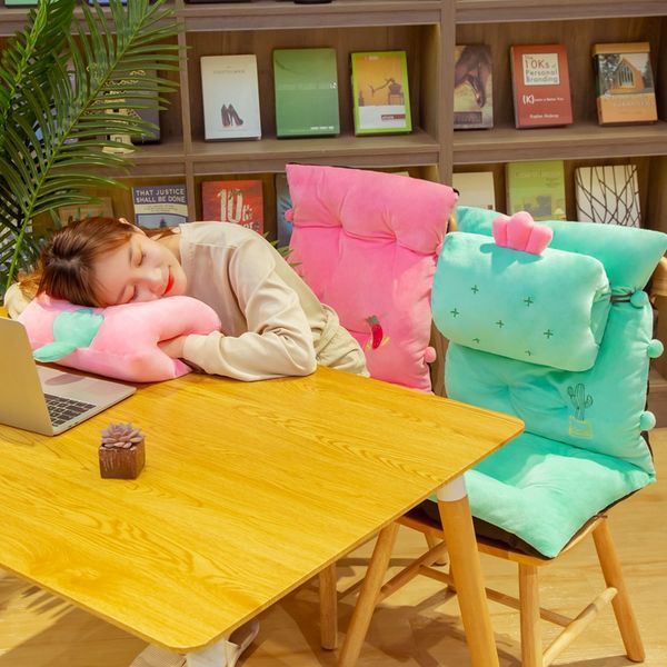 

50*100cm fruit seat cushion plush functional pillow stuffed chair pillow head lumbar support hands pillow friends gift