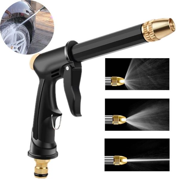 

watering equipments portable high-pressure water gun for cleaning car wash machine garden hose nozzle sprinkler foam