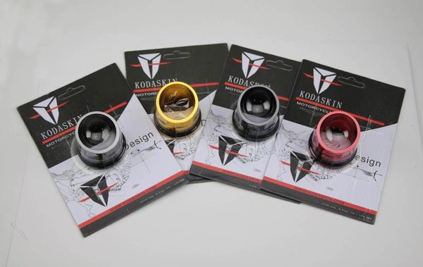 

motorcycle exhaust system kodaskin cnc tip cover anodized aluminum for tmax530 xp530 2012-2021