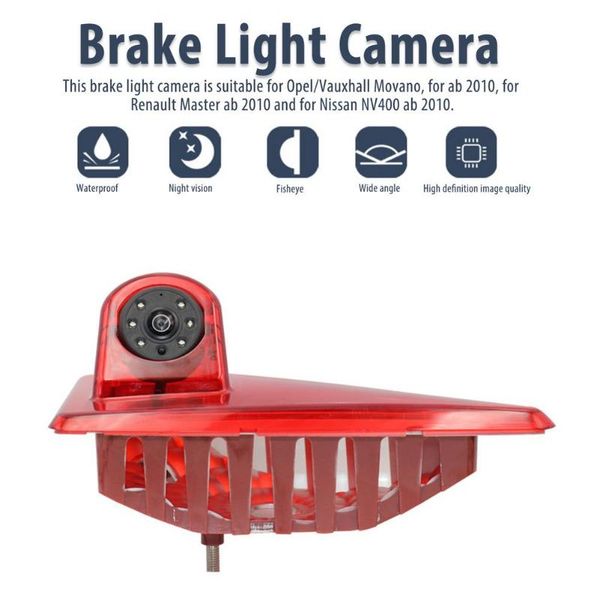 

interior decorations brake light camera rear view backup for auto parking reverse night vision drop
