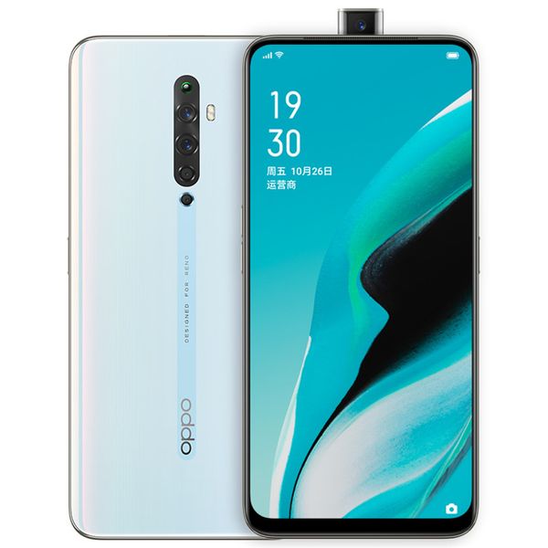 Оригинальные OPPO RENO2 Z 4G LTE Mobile Phone 8 ГБ RAM 128GB ROM HELIO P90 OCTA CORE Android 6,5 