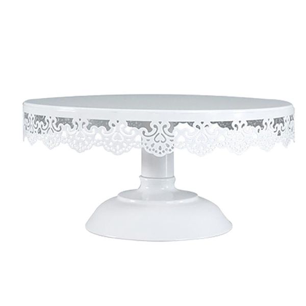 

party decoration 1pc wedding cake display holder lace skirt-side shaped stand rackaz4