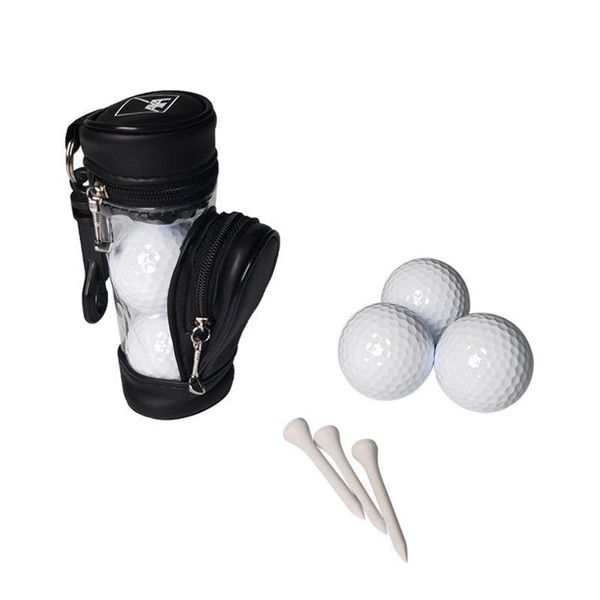 

golf balls bag mini accessory kit portable practice tool