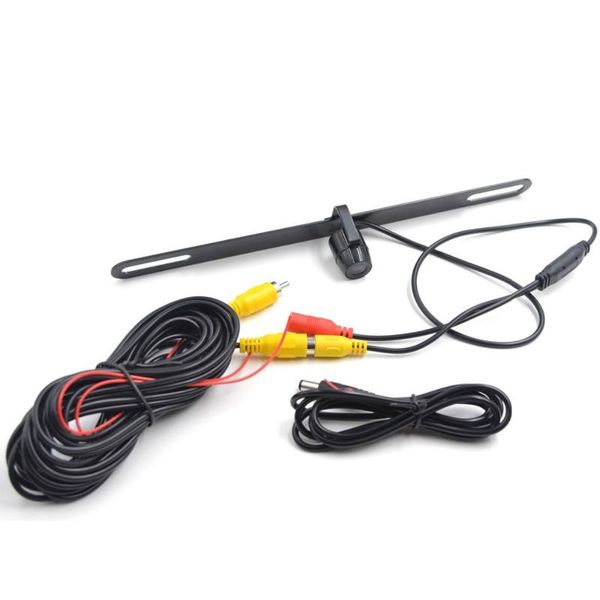 

car rear view cameras& parking sensors waterproof camera license plate night vision led light backup vamera for