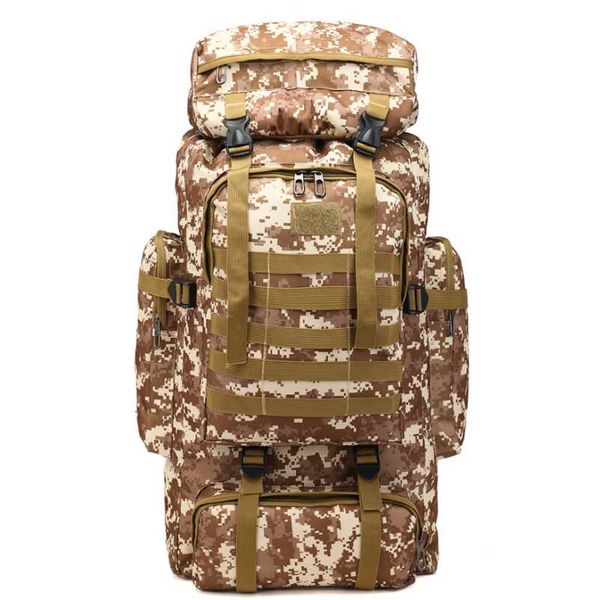 

backpack 75l men women waterproof climbing bag travel hike bike bicycle camping lapdaypack rucksack outdoor sport bags