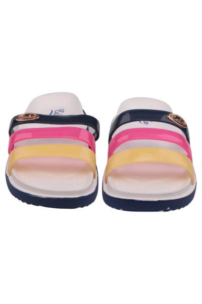 

calx 3 belt female slippers 1133 | white 40, Black