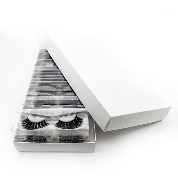 

50/100 pair 3d mink eyelashes real cruelty dramatic false lashes fluffy strip thick lash faux cils korean makeup1
