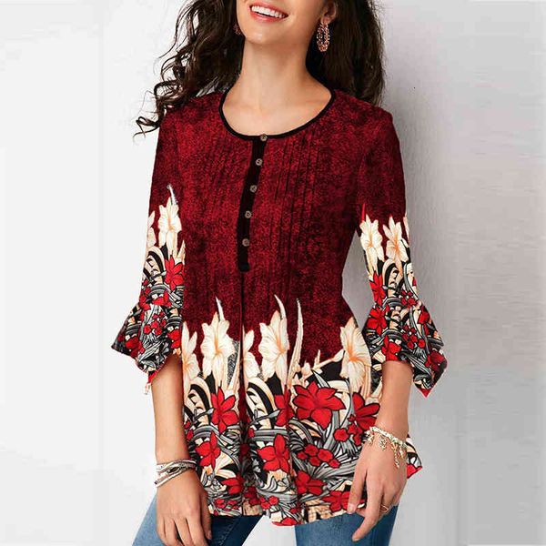 

women's blouses & shirts summer women print short sleeve for casual loose ladies female blouse plus size clothing 5xl, White