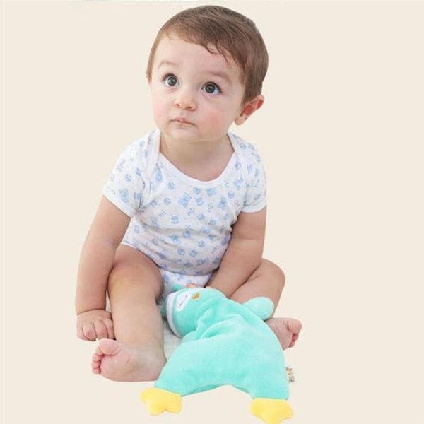 

towels & robes baby animal appease towel comforting toy pacify soothing plush toys infant soft stuff face