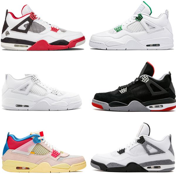 

designer sport shoes 4 womens mens basketball shoes 4s new jumpman sneakers size 13 black cat fire red bred iv cactus jack trainers