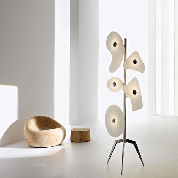 

floor lamps modern simple lights nordic living room bedroom personality shaped lamp designer art standing decor fixtures